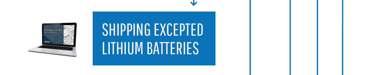 Shipping Expected Lithium Batteries