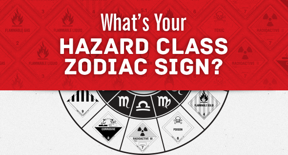 What's You Hazard Class Zodiac Sign?