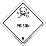 Class 6 Poison Label